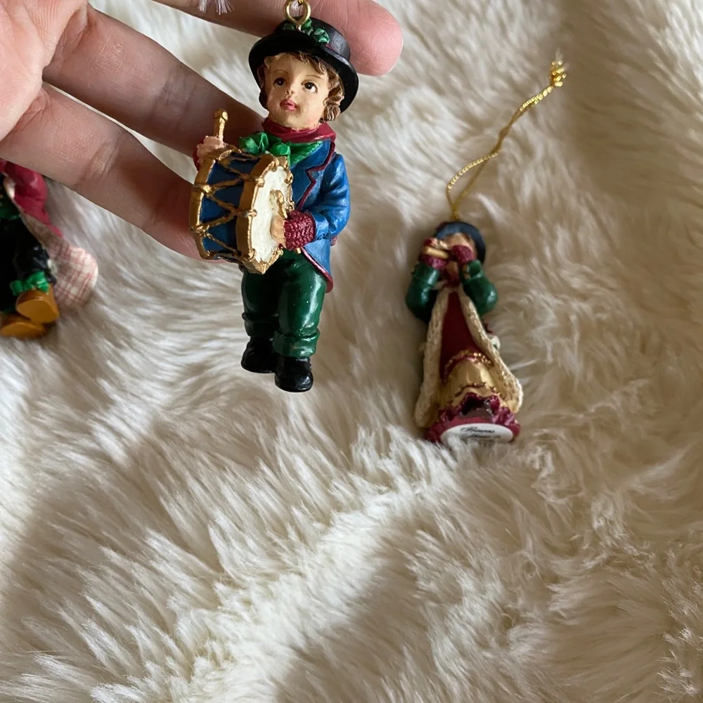Princess House vintage Christmas set of 3 music players